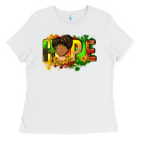 White Hope Juneteenth Ladies Tee - FaDigitalArtStudio