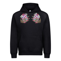 Black easter hands skeleton Urban Hoodie - Jasminsmagicworld
