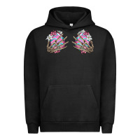 Pigment Black easter hands skeleton Urban Hoodie - Jasminsmagicworld