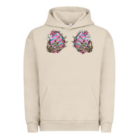 Pigment French Oak easter hands skeleton Urban Hoodie - Jasminsmagicworld