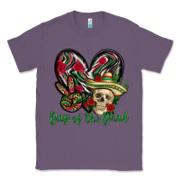 Lavender Day of the dead Mexico Classic Tee - HowdyJamesFarm