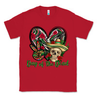Red Day of the dead Mexico Classic Tee - HowdyJamesFarm