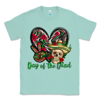 Seafoam Day of the dead Mexico Classic Tee - HowdyJamesFarm