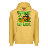 Antique Gold pushin' my luck Premium Hoodie - Artiststas