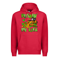 Cardinal pushin' my luck Premium Hoodie - Artiststas
