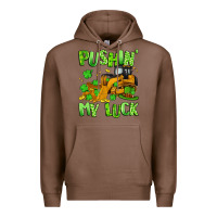 Chestnut pushin' my luck Premium Hoodie - Artiststas