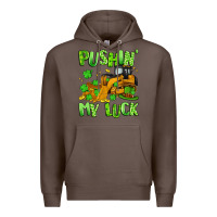 Coffee pushin' my luck Premium Hoodie - Artiststas
