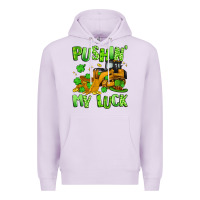 Lilac pushin' my luck Premium Hoodie - Artiststas