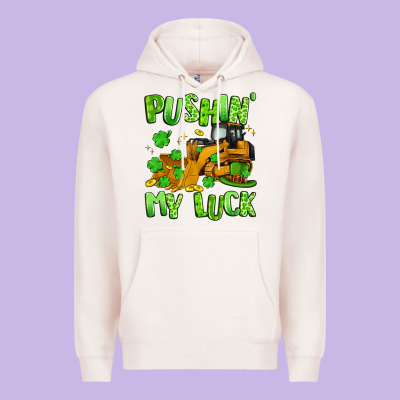 Pushin' My Luck Premium Hoodie Designed By Artiststas