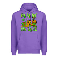Purple pushin' my luck Premium Hoodie - Artiststas