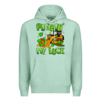 Seafoam pushin' my luck Premium Hoodie - Artiststas