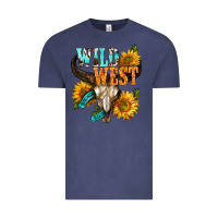 Vintage Denim Western Wild West Rodeo Vintage Tee - BundleAndBundleShop