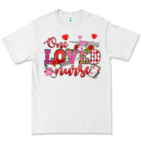 White one loved nurse valentine's day Premium Tee - OliviaCreatesArt
