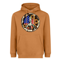 Meerkat Peace sign Heavyweight Hoodie - JahusDesignShop