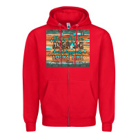 Red this is what an awesome dental hygienist looks like Zipper Hoodie - JahusDesignShop