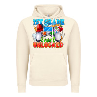 Vintage Artic 1st Grade Level Unlocked Vintage Hoodie - CowhideDigitalArt