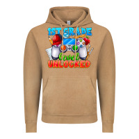 1st Grade Level Unlocked Vintage Hoodie | Teevron