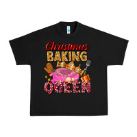 Black christmas baking queen Urban Heavy Tee - FaDigitalArtStudio