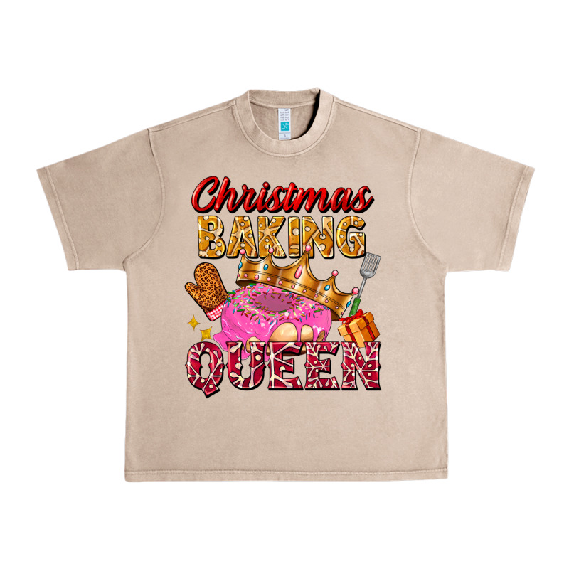 Christmas Baking Queen Urban Heavy Tee by FaDigitalArtStudio | Teevron