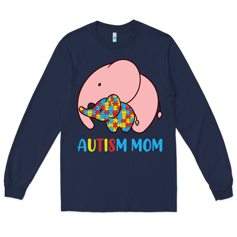 Autism Awareness Autism Mom Long Sleeve Tee by CowhideDigitalArt | Teevron