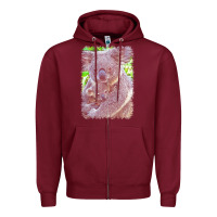 Burgundy koala t  shirtkoala   11 t  shirt Zipper Hoodie - baoMotion