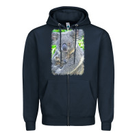 Navy koala t  shirtkoala   11 t  shirt Zipper Hoodie - baoMotion