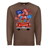 Chestnut farm truck,america flag Premium Sweatshirt - JahusDesignShop