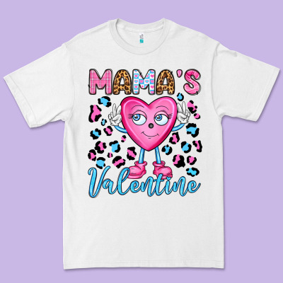Mama's Valentine Olivia Premium Tee Designed By Oliviacreatesart