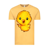 Vintage Mustard chick Vintage Tee - FaDigitalArtStudio