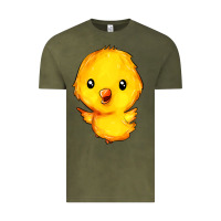 Vintage Olive chick Vintage Tee - FaDigitalArtStudio