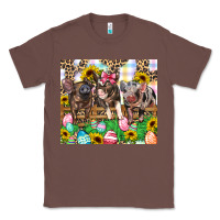 Chestnut easter farm animals Happy Easter Day Classic Tee - CowGirlArtShop