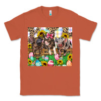 Copper easter farm animals Happy Easter Day Classic Tee - CowGirlArtShop