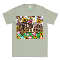 Matcha easter farm animals Happy Easter Day Classic Tee - CowGirlArtShop