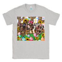 Moon Dust easter farm animals Happy Easter Day Classic Tee - CowGirlArtShop