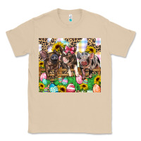 Mushroom easter farm animals Happy Easter Day Classic Tee - CowGirlArtShop