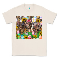 Natural easter farm animals Happy Easter Day Classic Tee - CowGirlArtShop