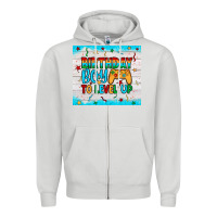 Dove Grey birthday boy to level up Zipper Hoodie - JahusDesignShop