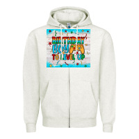 Oatmeal Heather birthday boy to level up Zipper Hoodie - JahusDesignShop