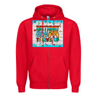 Red birthday boy to level up Zipper Hoodie - JahusDesignShop