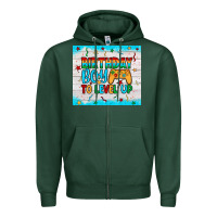 Sports Green birthday boy to level up Zipper Hoodie - JahusDesignShop