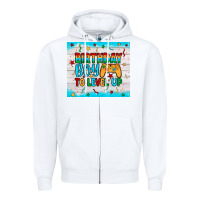 White birthday boy to level up Zipper Hoodie - JahusDesignShop