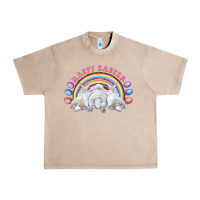 French Oak Happy easter bunny tails Urban Heavy Tee - RanaPortraitStore