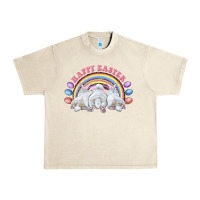Sandshell Happy easter bunny tails Urban Heavy Tee - RanaPortraitStore