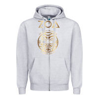 Heather Grey ZOA Zipper Hoodie - baoMotion