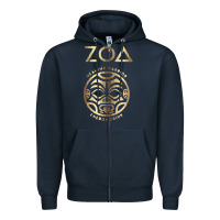 Navy ZOA Zipper Hoodie - baoMotion