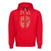 Red ZOA Zipper Hoodie - baoMotion