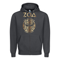 Smoke ZOA Zipper Hoodie - baoMotion