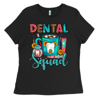 Black Coffee Scrubs And Prophy Paste Dentist Coffee cup Ladies Tee - FaDigitalArtStudio