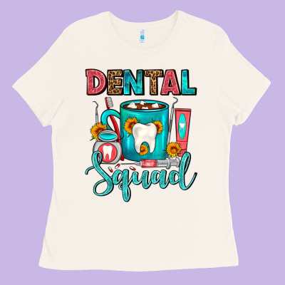 Coffee Scrubs And Prophy Paste Dentist Coffee Cup Ladies Tee Designed By Fadigitalartstudio