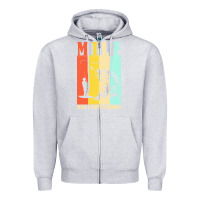 Heather Grey fishing t  shirt milf man i love fishing t  shirt Zipper Hoodie - baoMotion